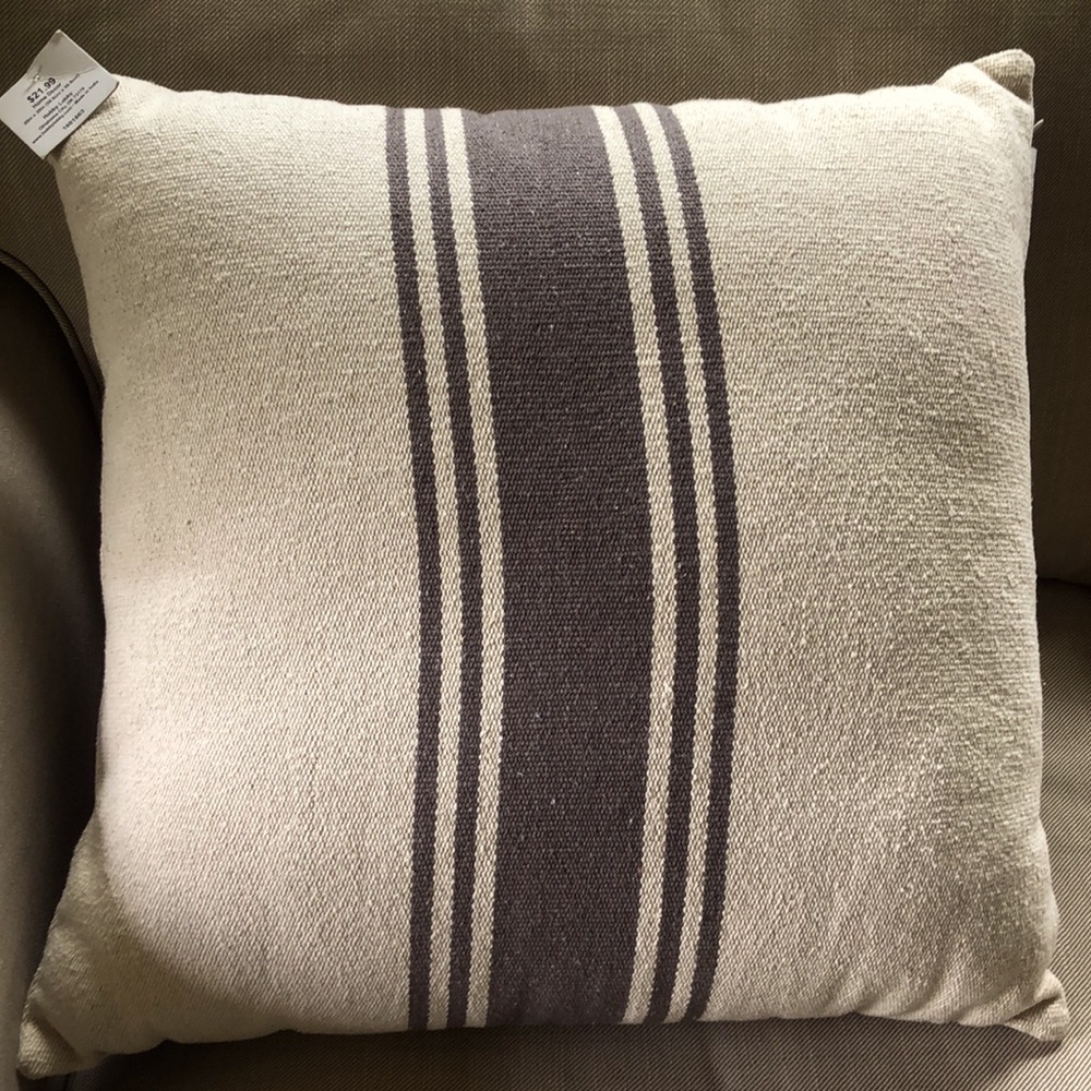 Throw pillow 20” x 20”